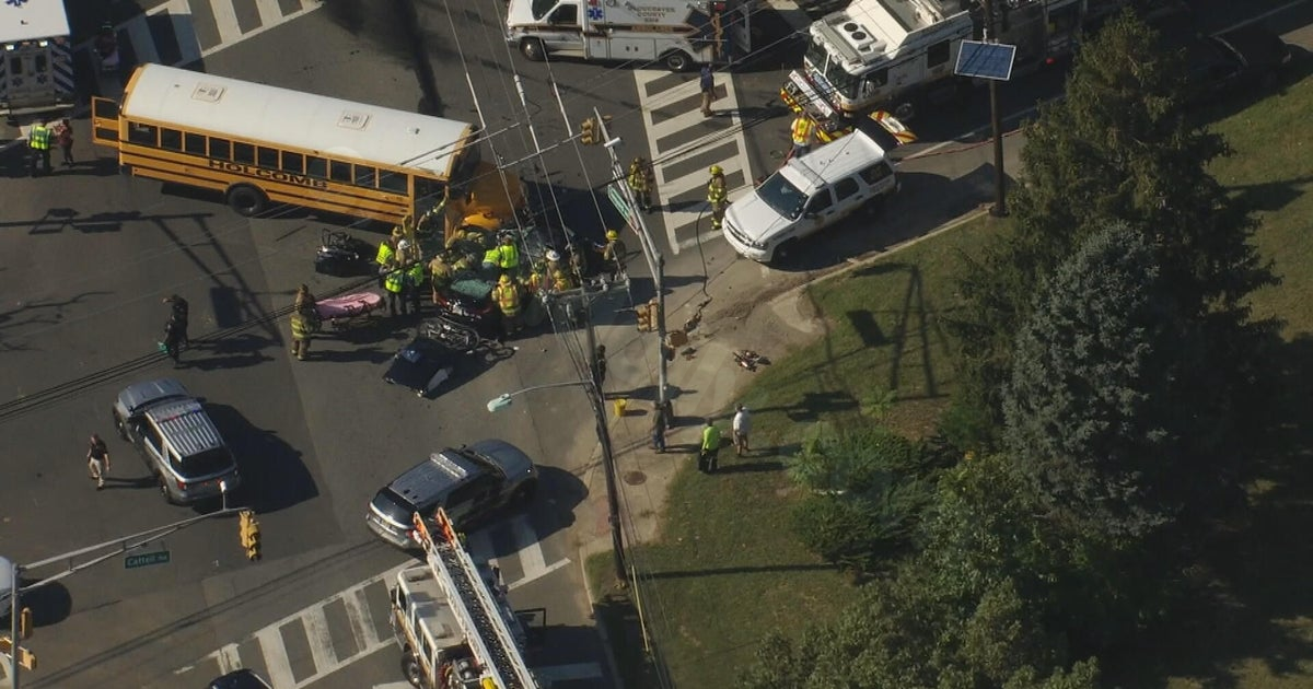 School bus crash in Deptford, New Jersey injures several people, officials report
