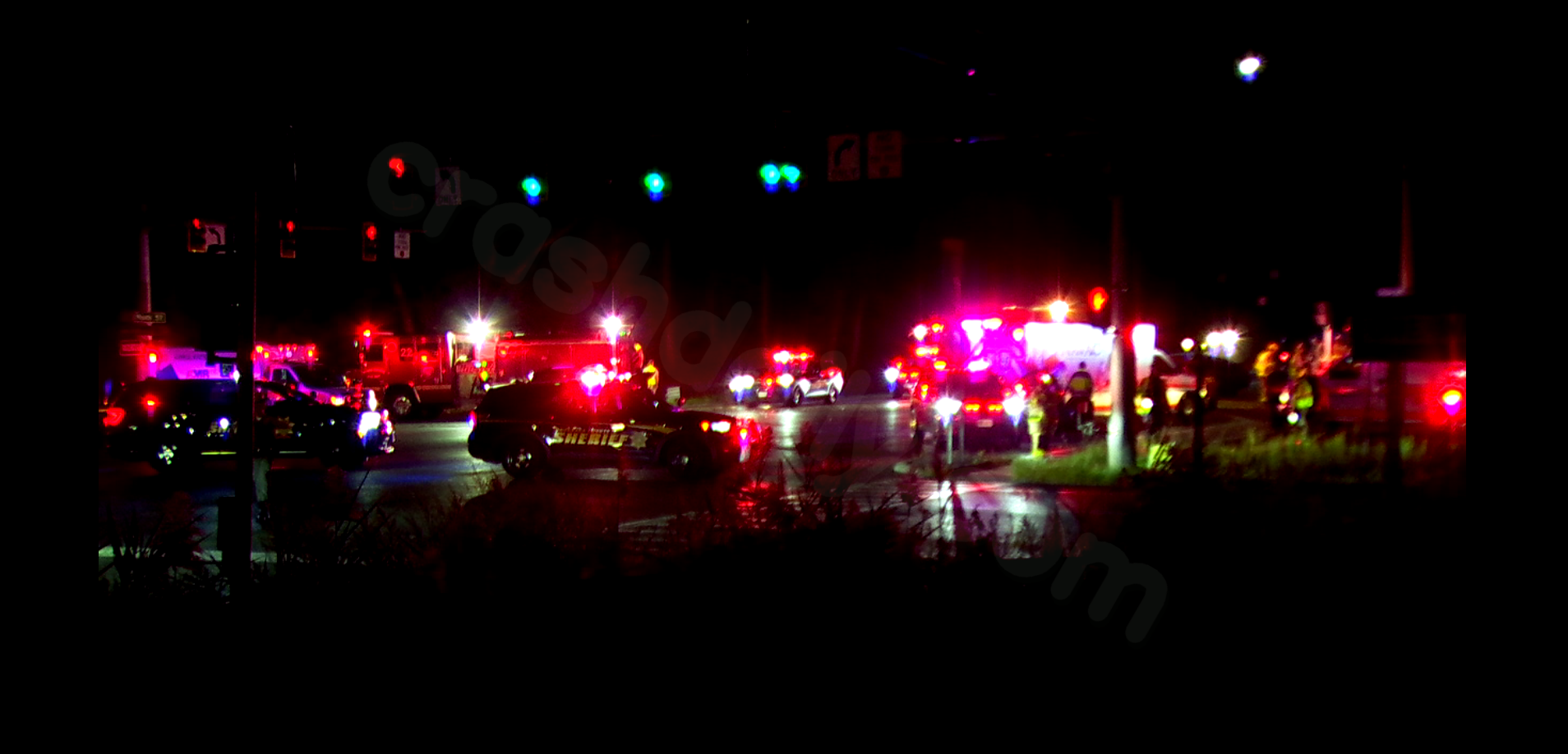 Intersection accident in Clay Town sends 7 to hospital
