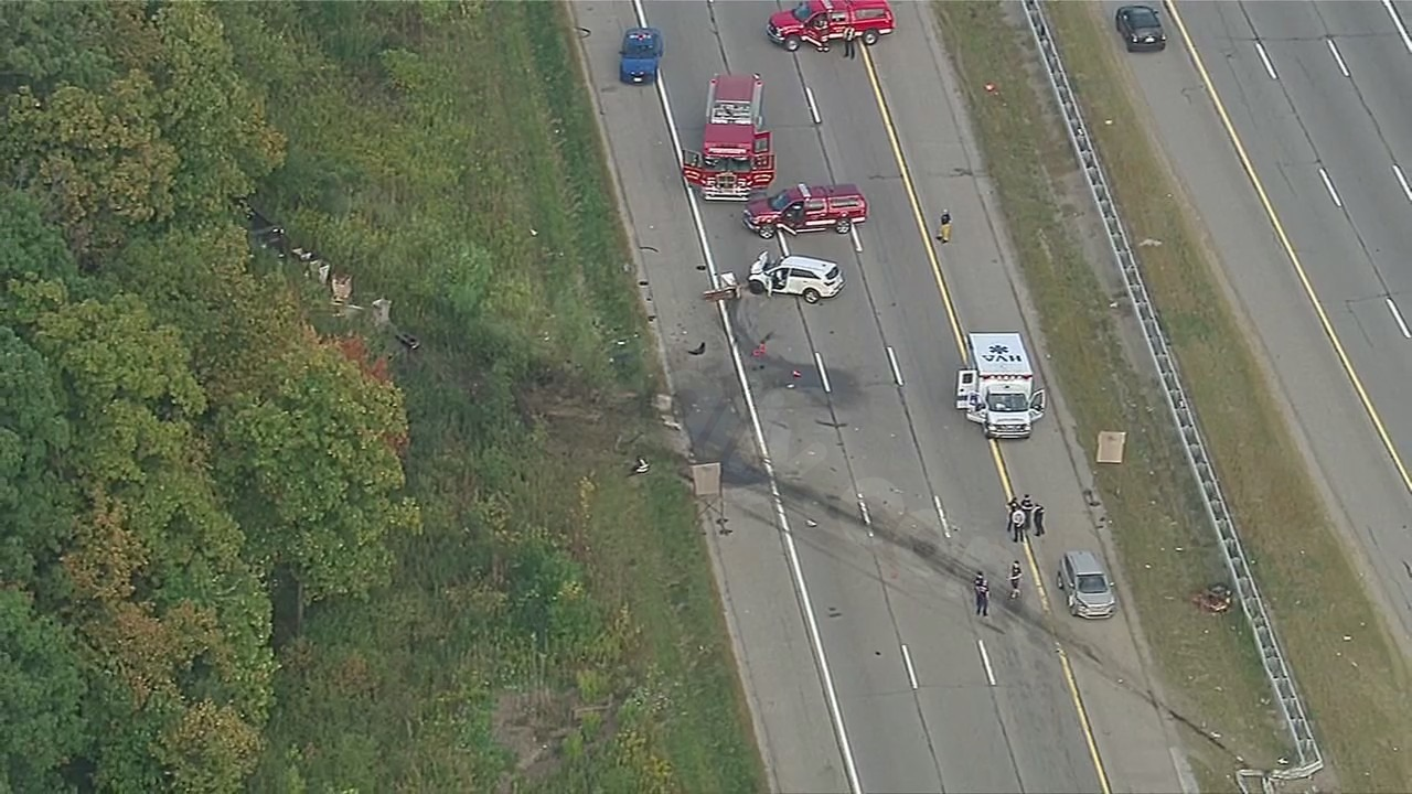 US-23 lanes near Ann Arbor closed due to major crash