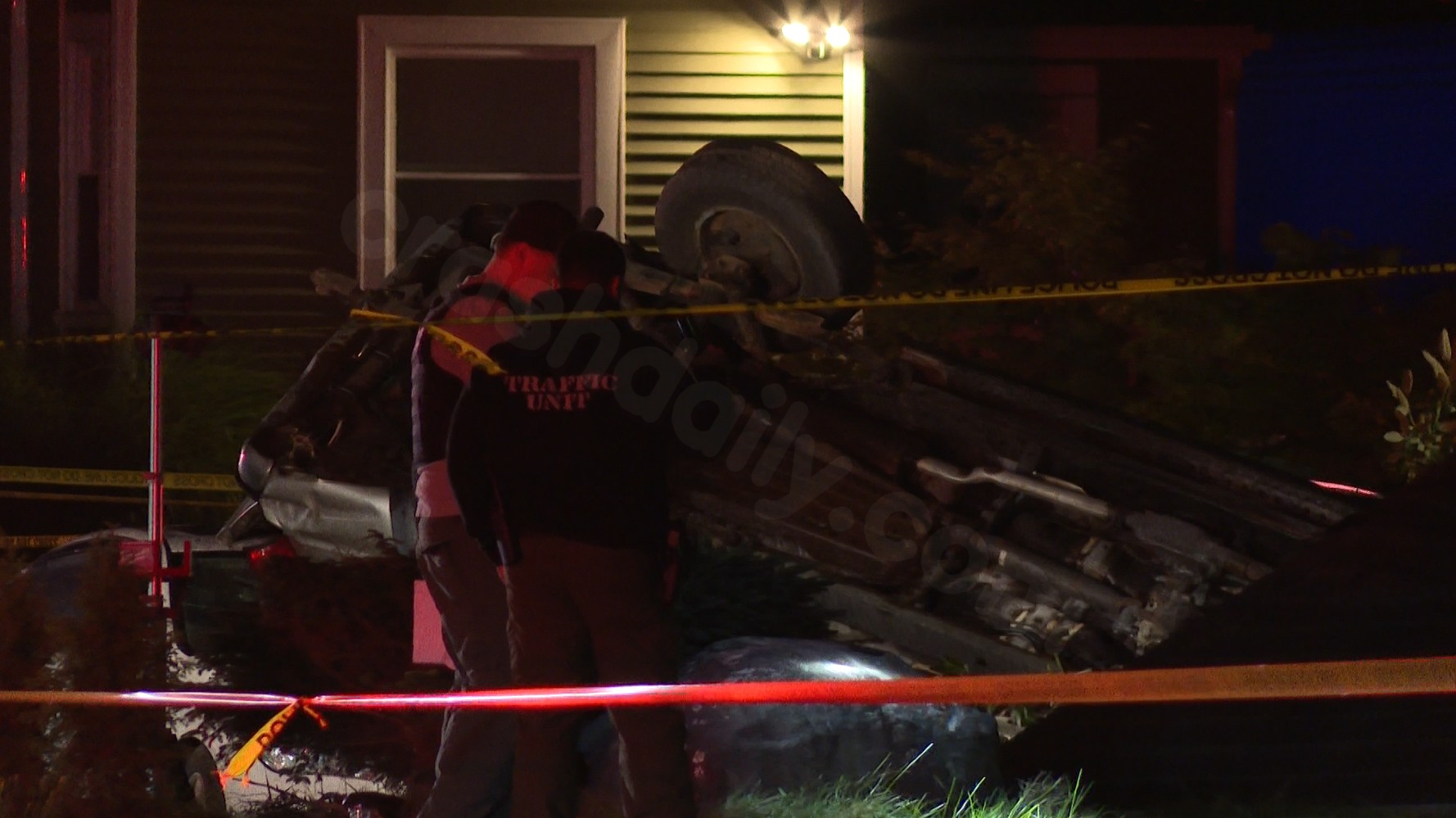 Fatal Teen Crash in Taunton at Night
