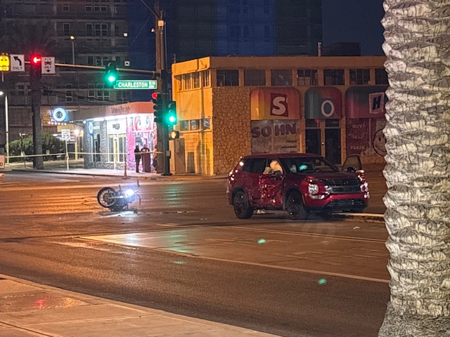 Fatal Motorcycle Accident in Downtown Las Vegas