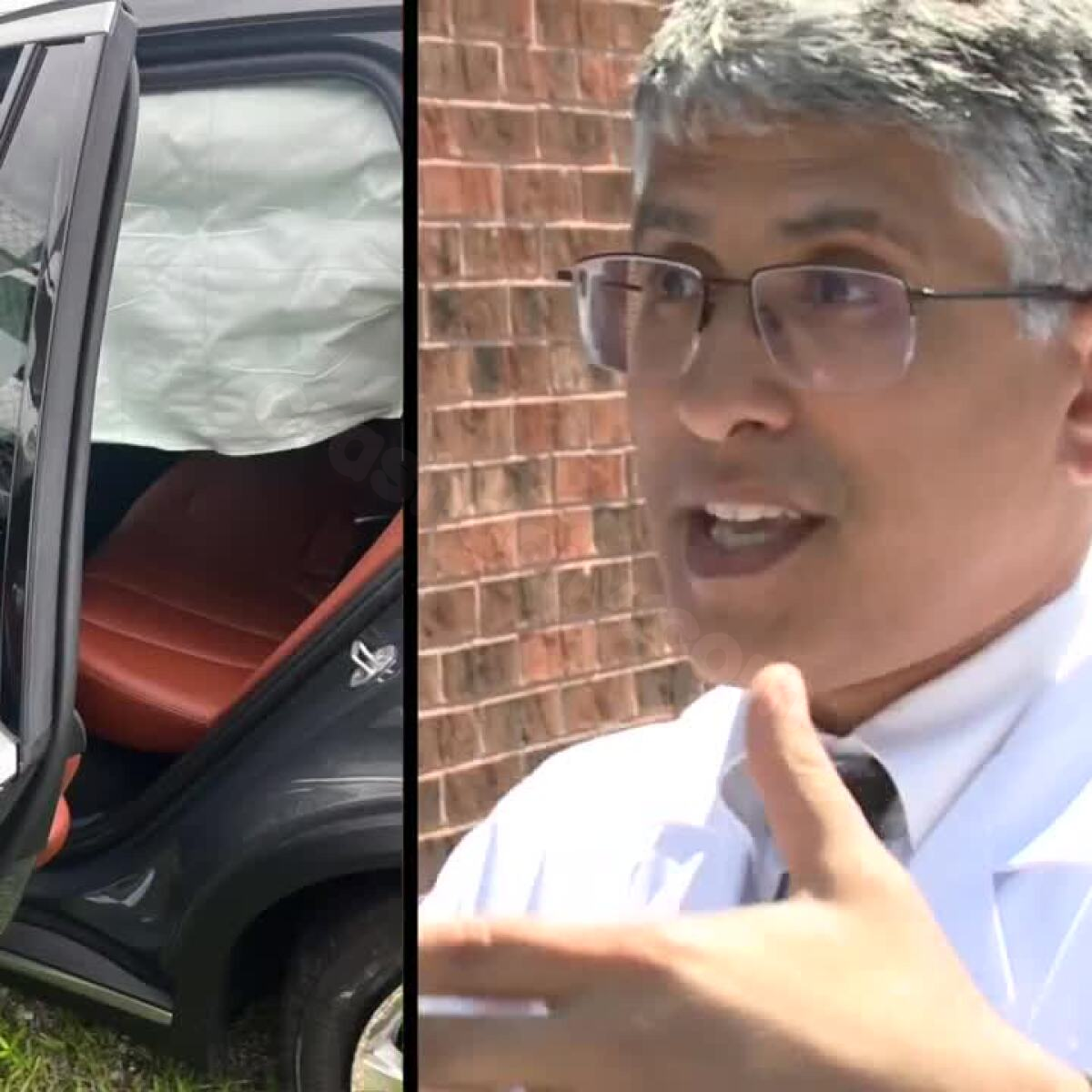 Virginia man miraculously survives massive heart attack and crashes car at cardiologist's door