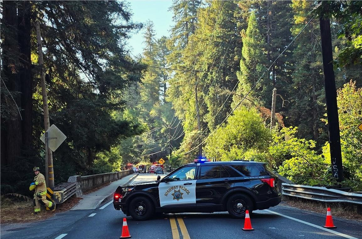 80-year-old woman dies in head-on collision near Santa Cruz.