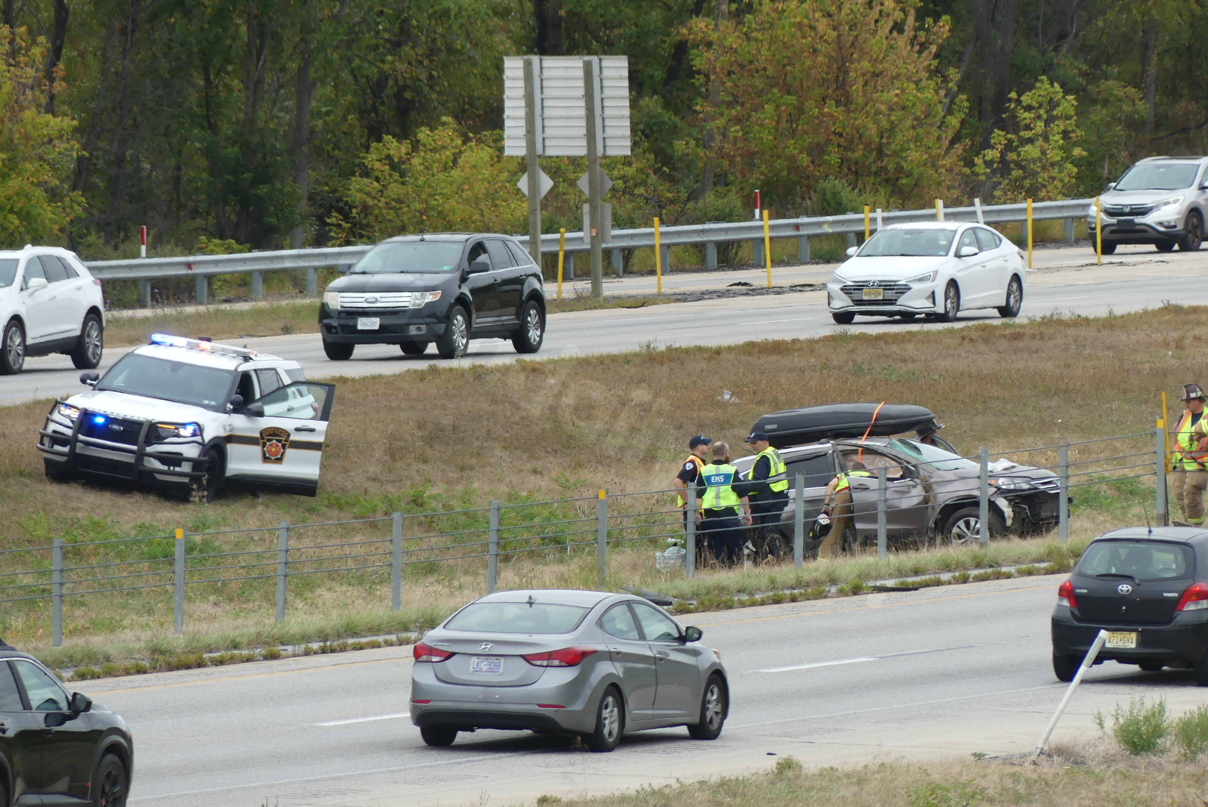 Interstate 81 in Dauphin County reopens after a crash