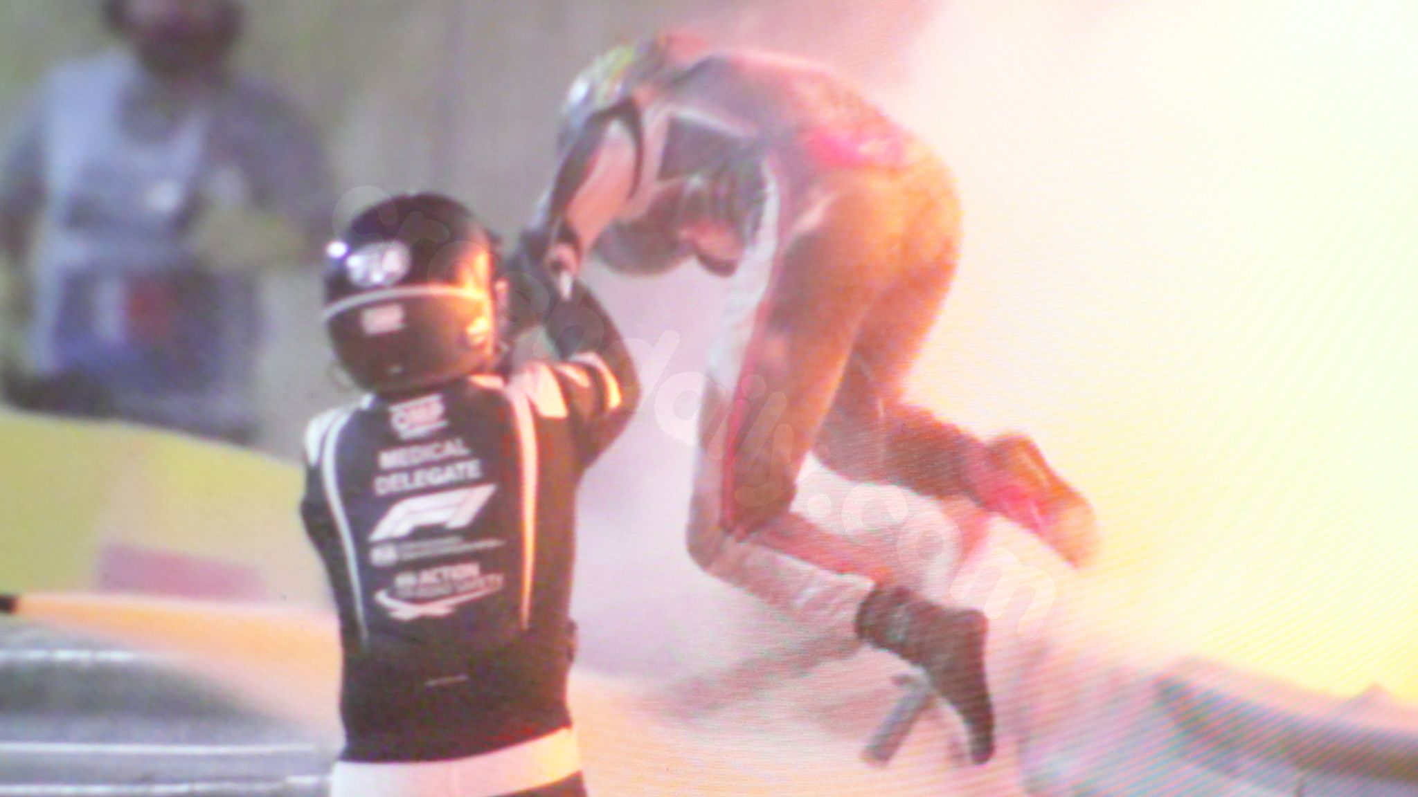 Romain Grosjean to pilot F1 car after surviving fiery crash at 2020 Bahrain GP