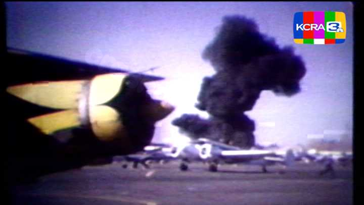 Sac survivor assists in creating memorial for 1972 plane crash at Farrell's Ice Cream Parlor.