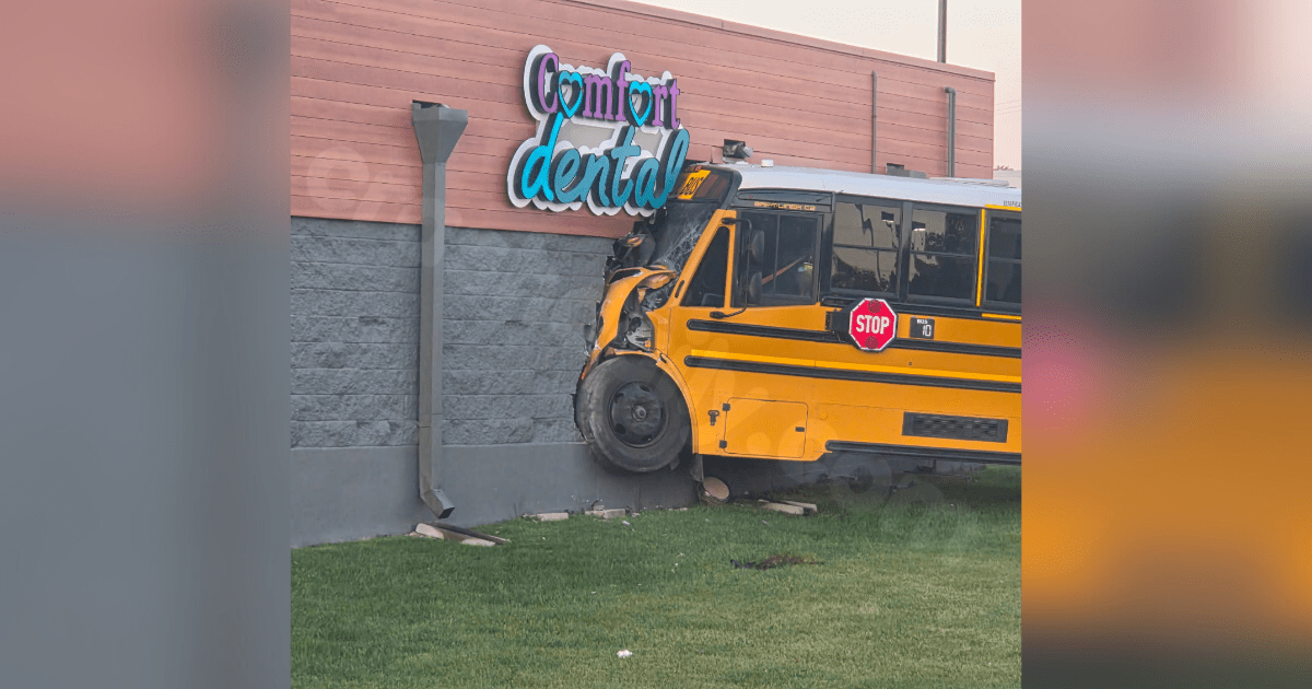 School bus accident at intersection of MO 7 and U.S. 40 Highway