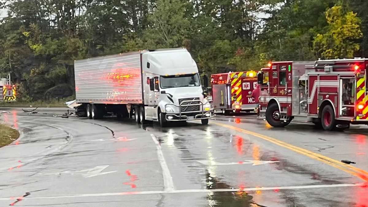 Traffic delays near Portland-Westbrook border due to accident on Skyway Drive