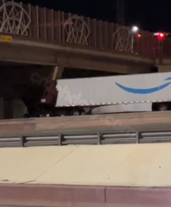 1 person severely hurt in semi-truck accident on I-10 and Schuster