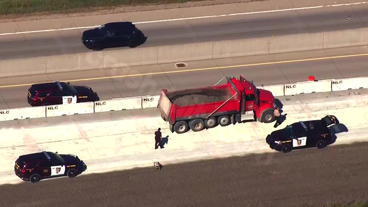 Contractor dies in dump truck accident on Highway 610 in Maple Grove