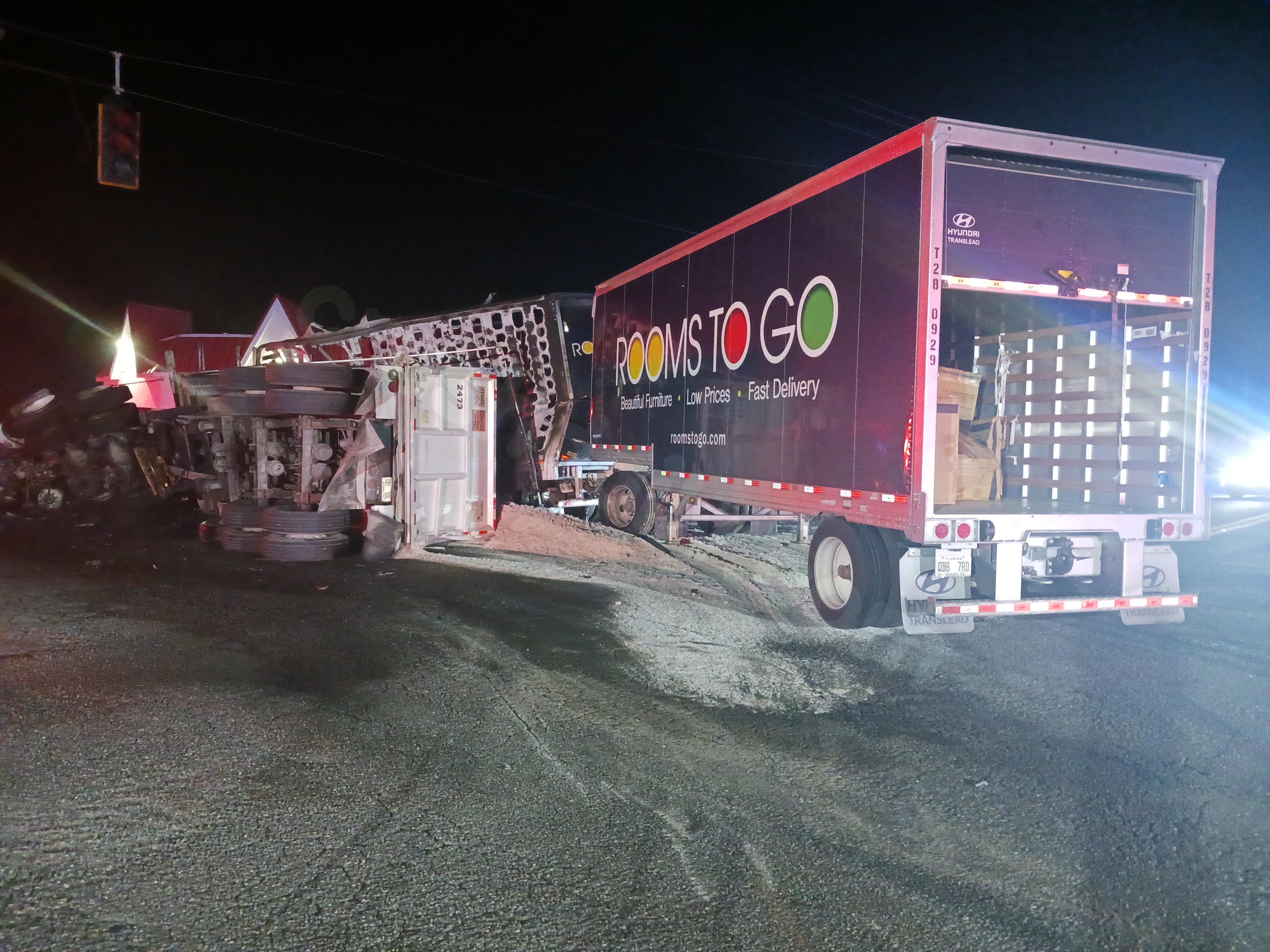 Fatal Crash Involving Fiery Dump Truck in Tampa