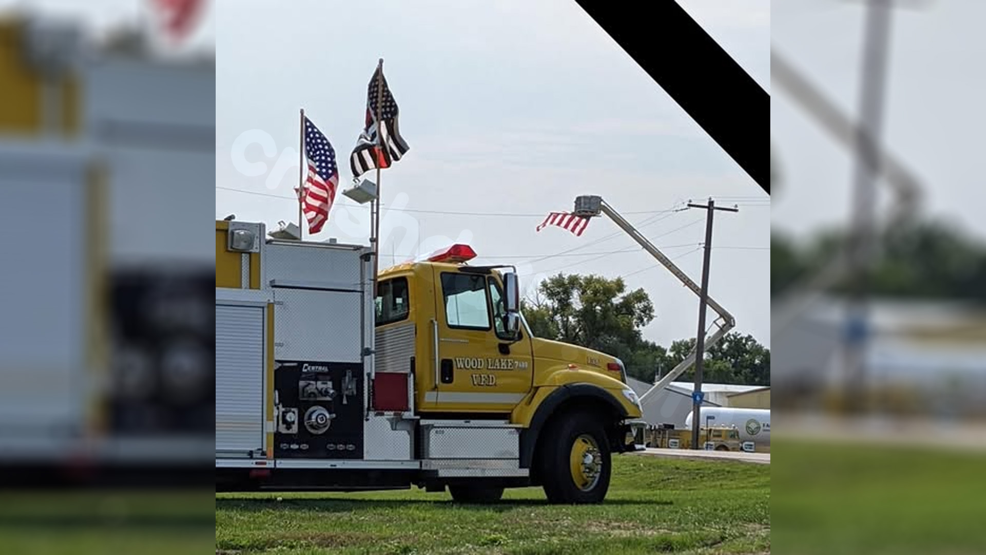 Fatal crash involving fire truck at Wood Lake results in one death and two injuries