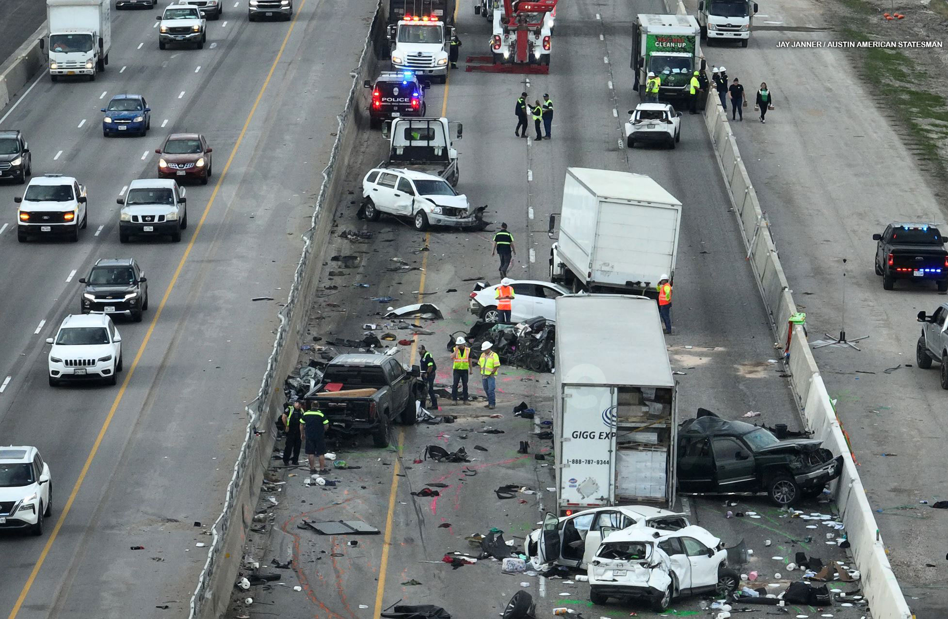 Implications of I-35 Pileup Crash in Austin on Truck Driver Licensing