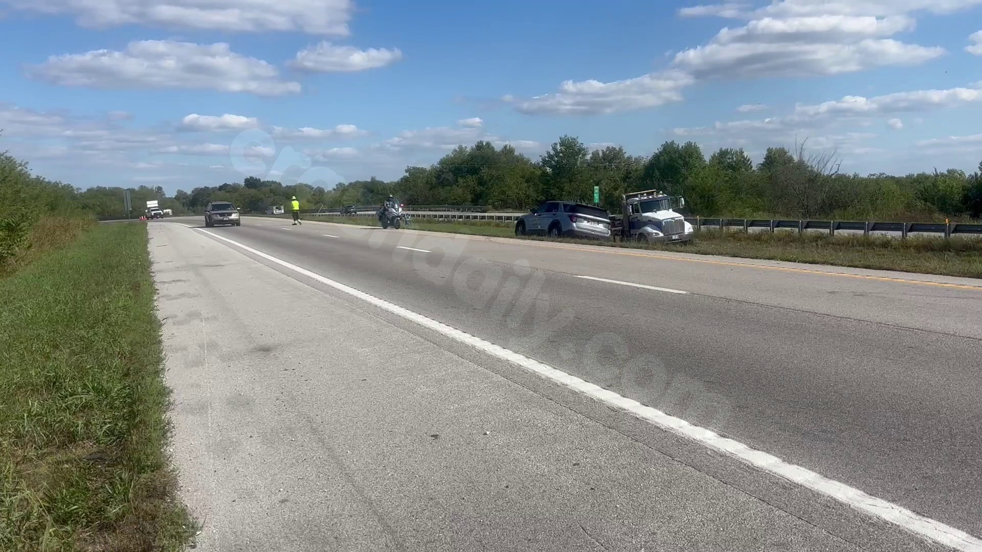 Motorcycle crash near Carthage claims one life.