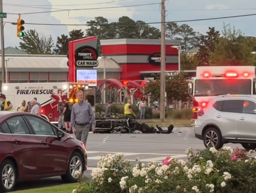 Urgent: Major Collision at Greenville Blvd. and Red Banks