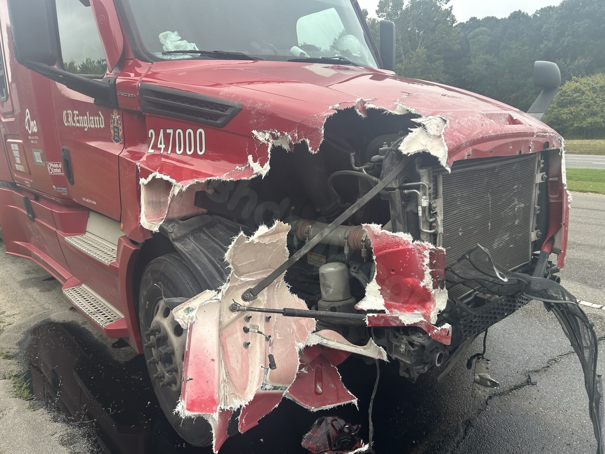 Fatal crash involving tractor-trailer in Isle of Wight County