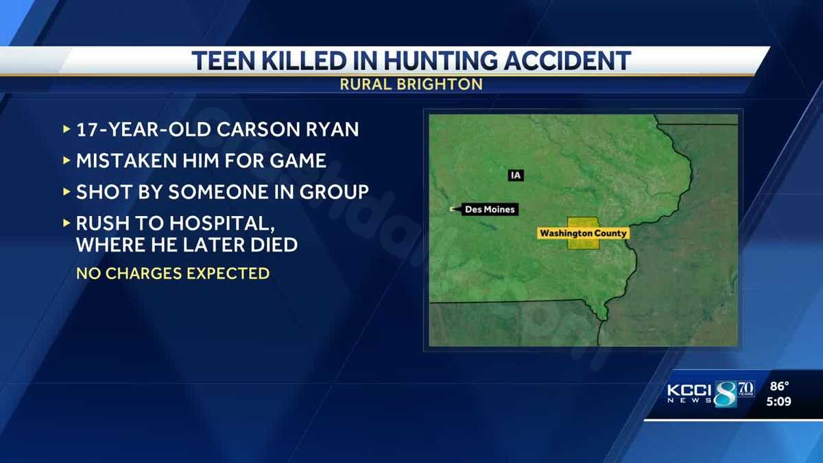 Tragic Iowa hunting incident: Teen fatally shot while hunting squirrels