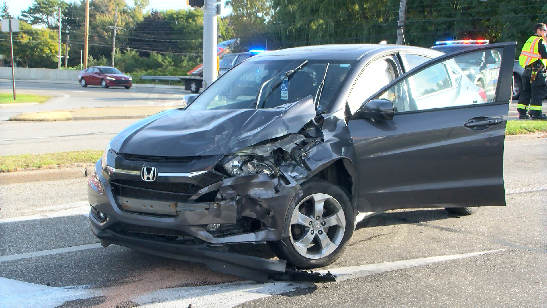 Traffic incident near Millcreek Mall entrance