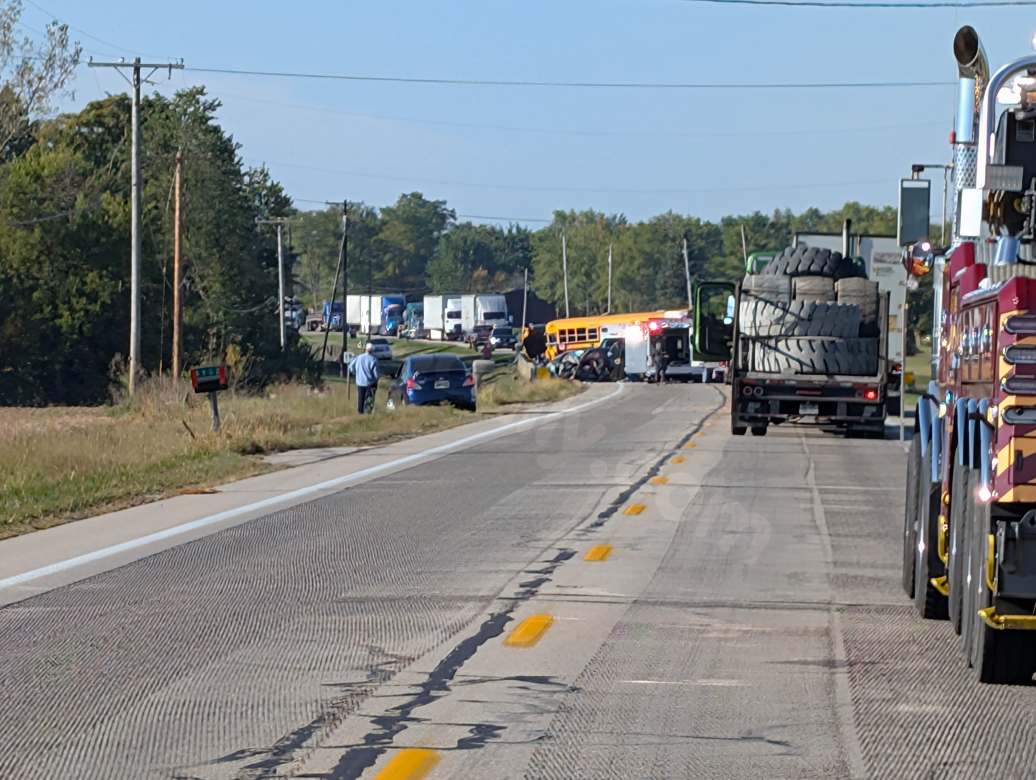 Bus accident in Darke County reported