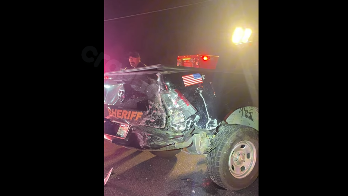 Deputy in San Benito County suffers concussion in three-vehicle crash