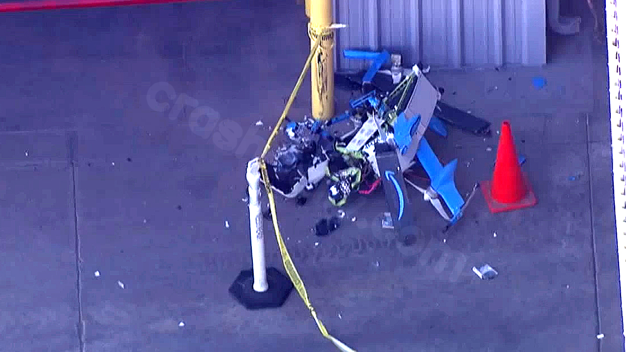 Investigation launched after Amazon drones collide with crane