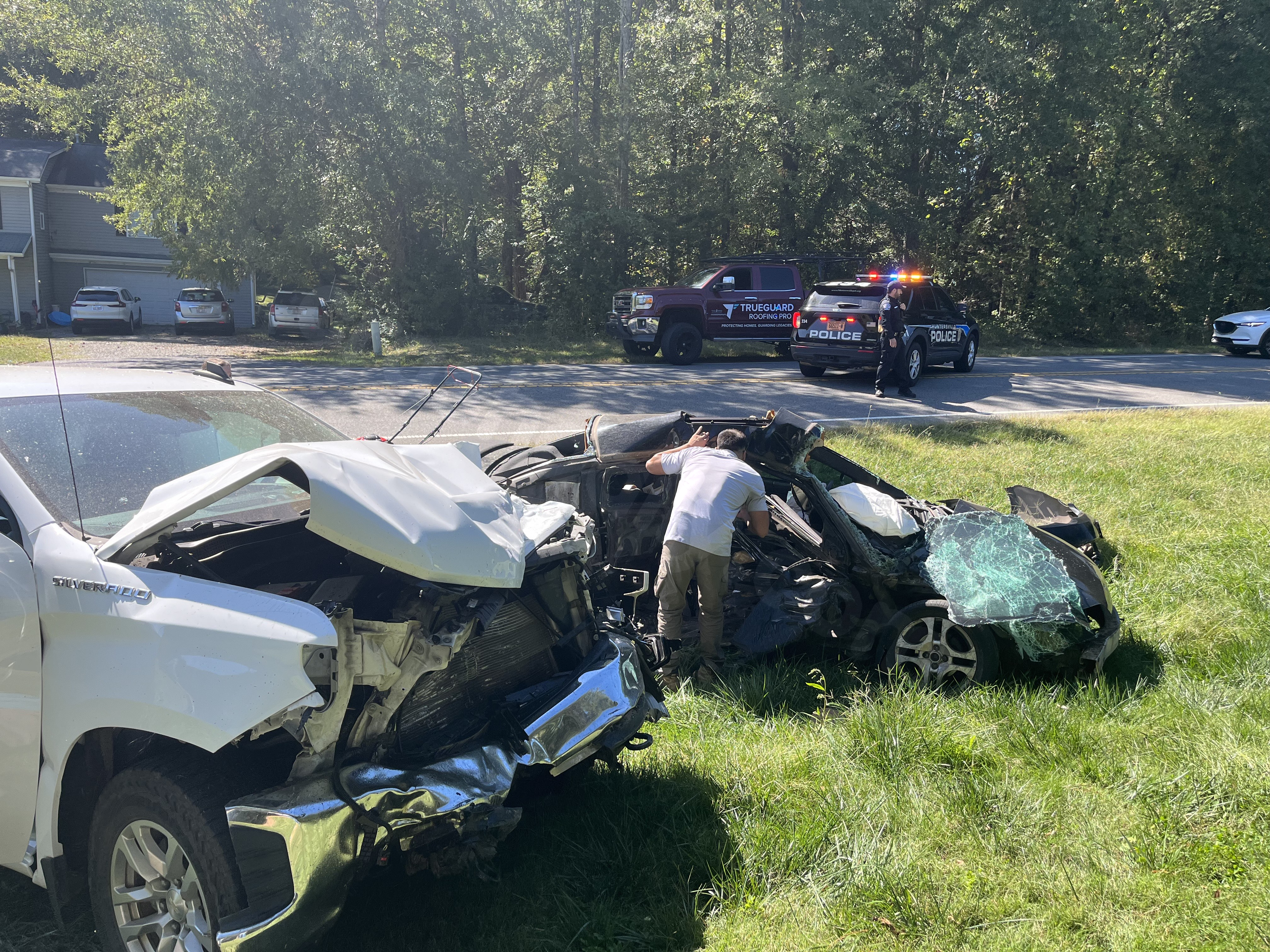 Fatal accident on Beatties Ford Road in Huntersville