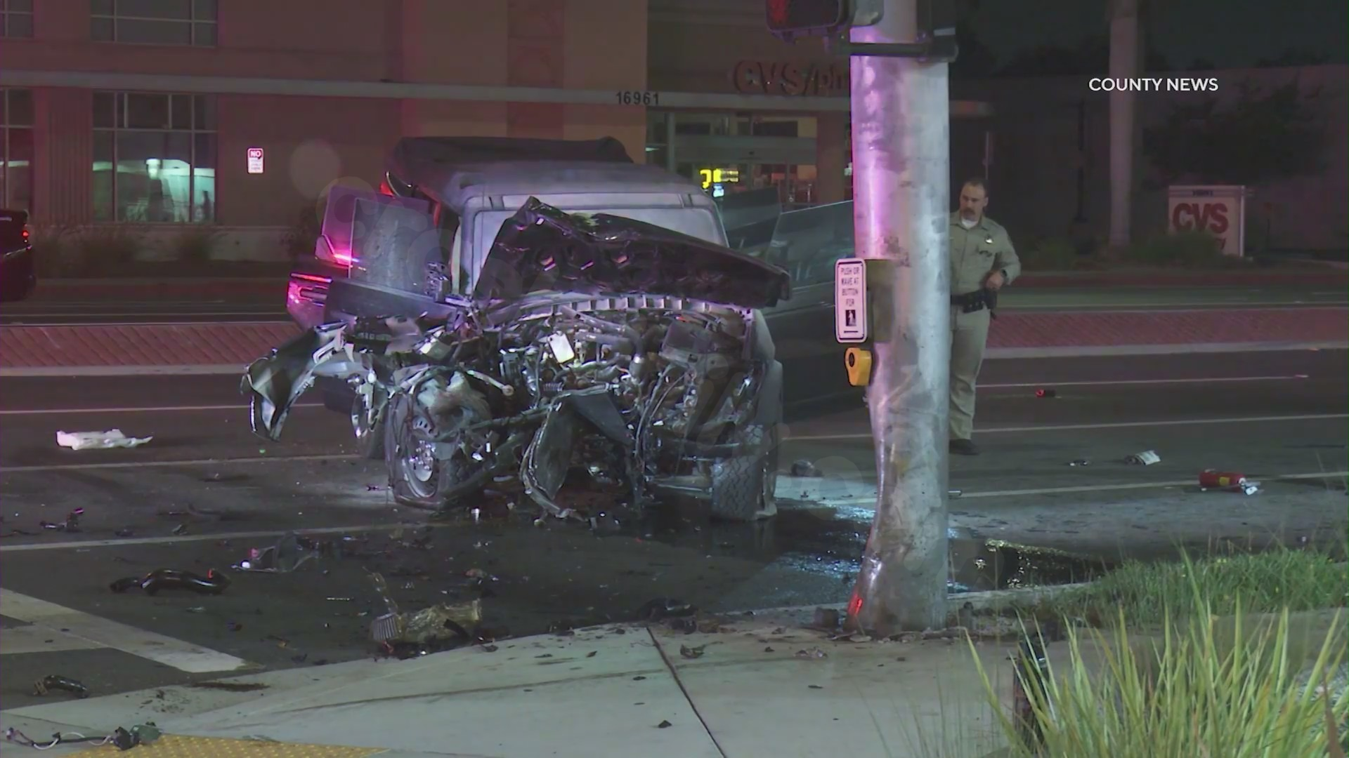 Fatality in Huntington Beach after suspect crashes during police chase