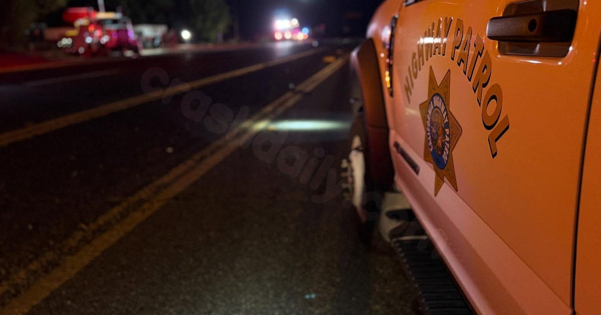Fatal collision between Central California police officer and large truck.