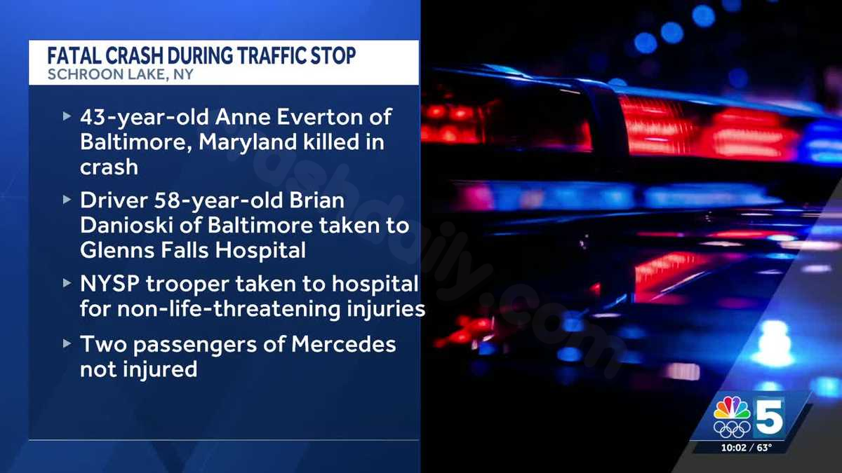 Fatal Crash During Traffic Stop in NYSP