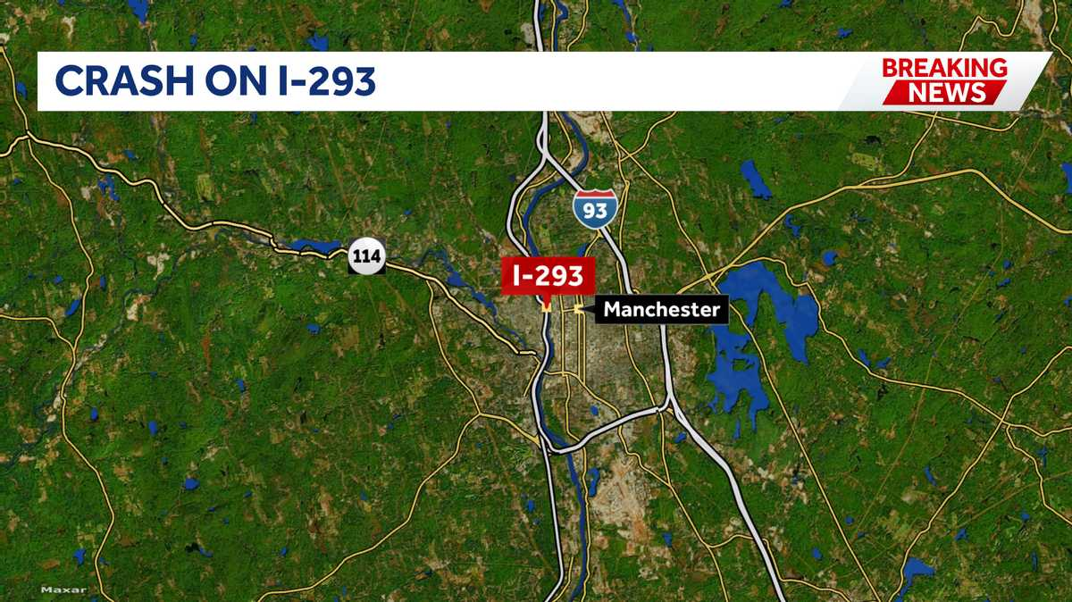Fatal crash on I-293 South causes traffic delays in Manchester