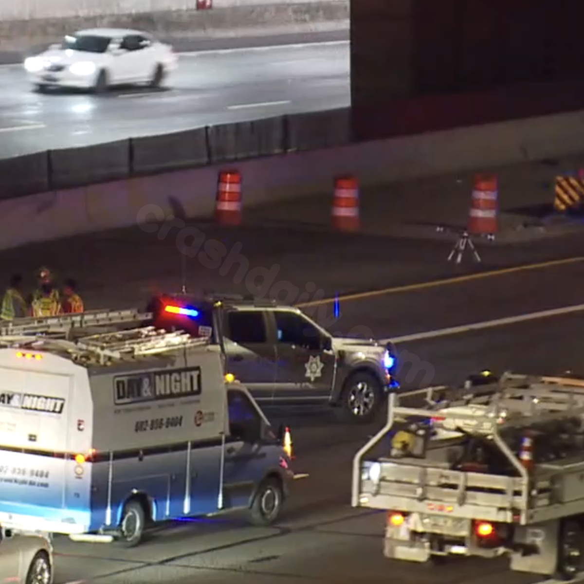 Investigation ongoing for motorcycle accident near Phoenix's Deck Park Tunnel on I-10