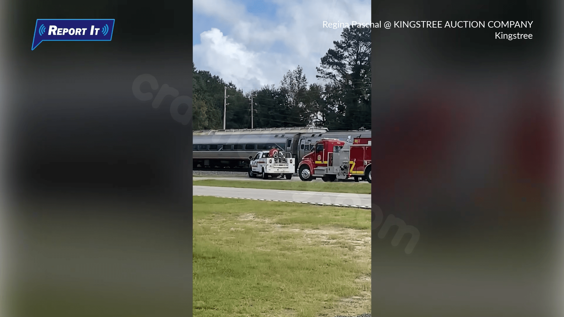 Response to train crash near Kingstree