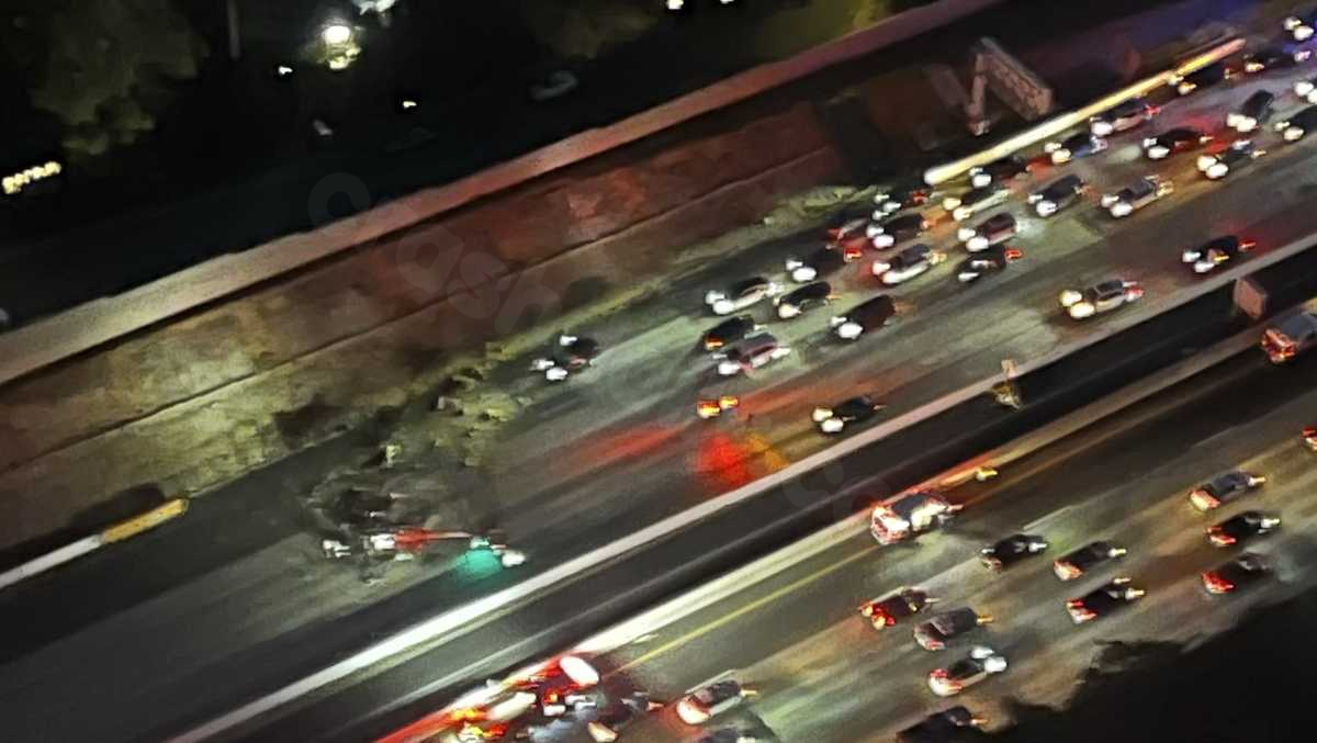 Highway 50 traffic halted due to helicopter accident; injuries confirmed