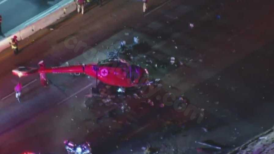 Information on Highway 50 helicopter crash