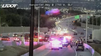 Bangerter Highway lanes closed near 2700 West for crash