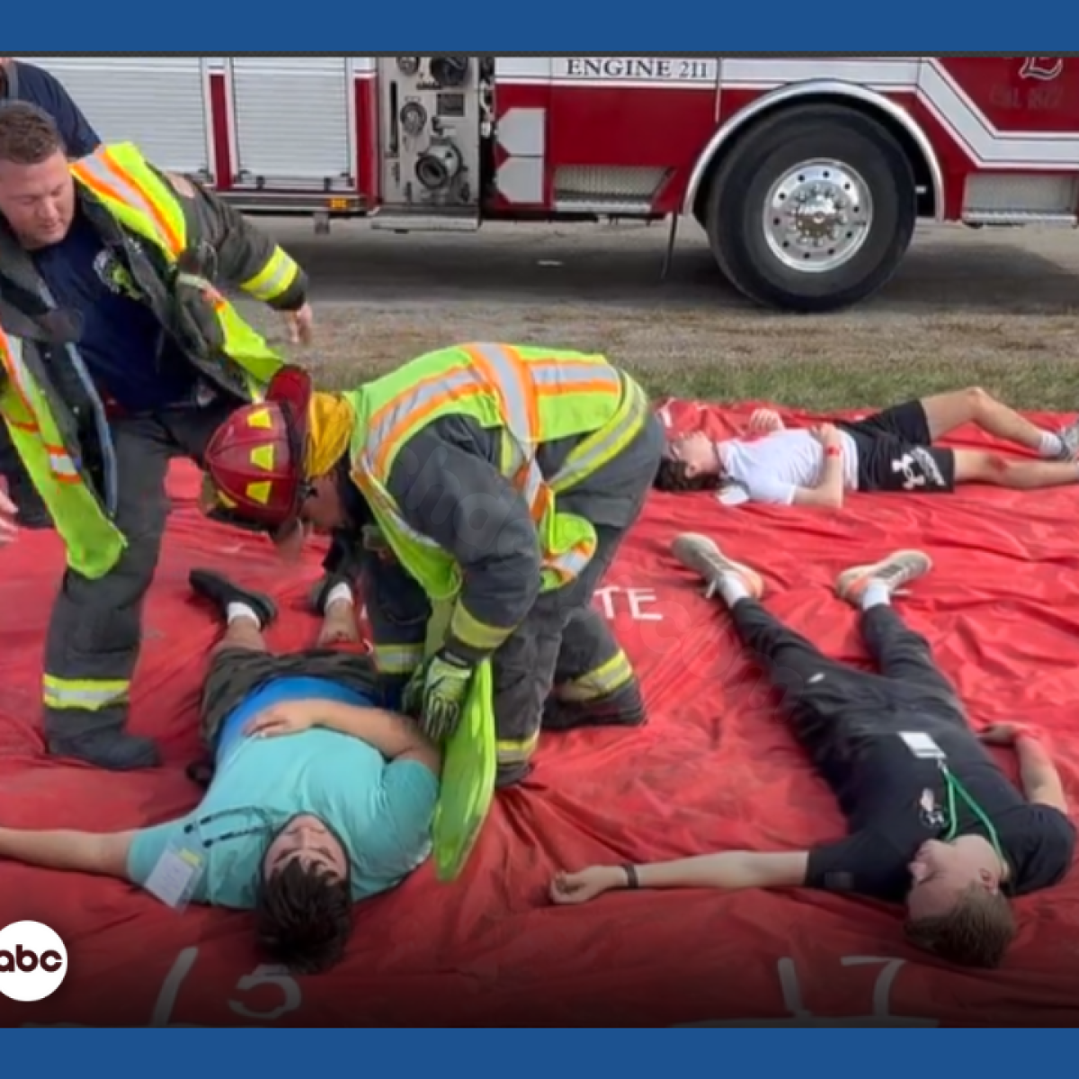 Training for mass-casualty accident in Boone County