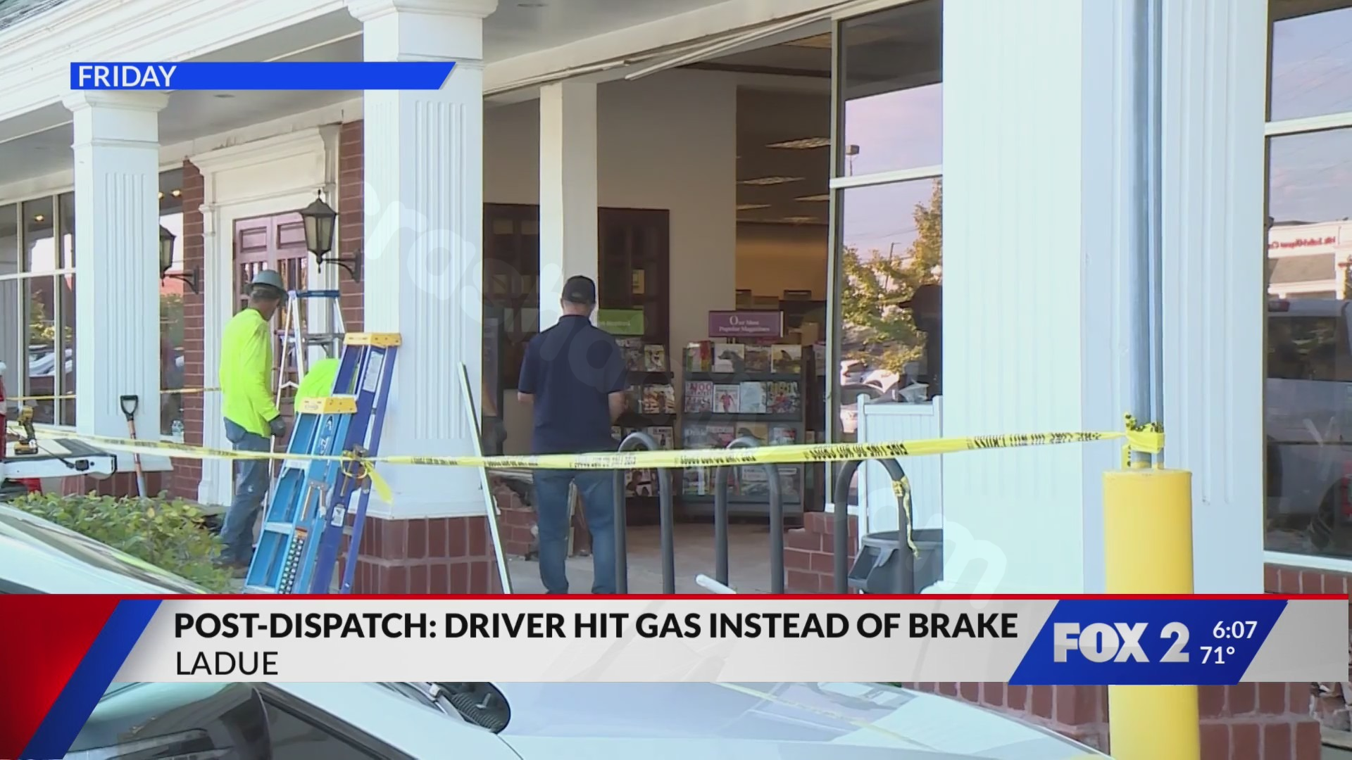 Driver mistakenly accelerated instead of braking in fatal Ladue Barnes & Noble accident
