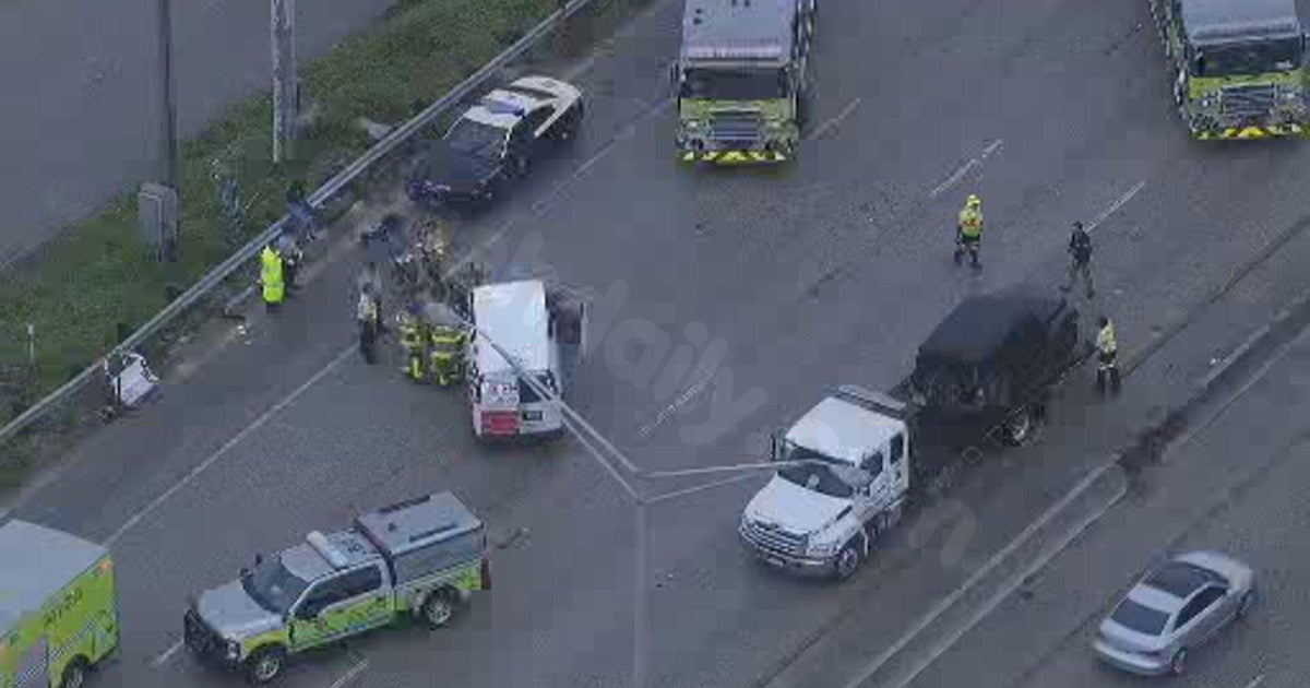 Injuries in Palmetto Expressway crash affect eastbound traffic in NW Miami-Dade.