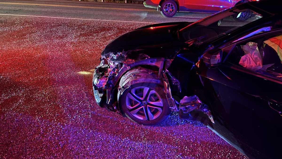 One injured in Ross Township collision