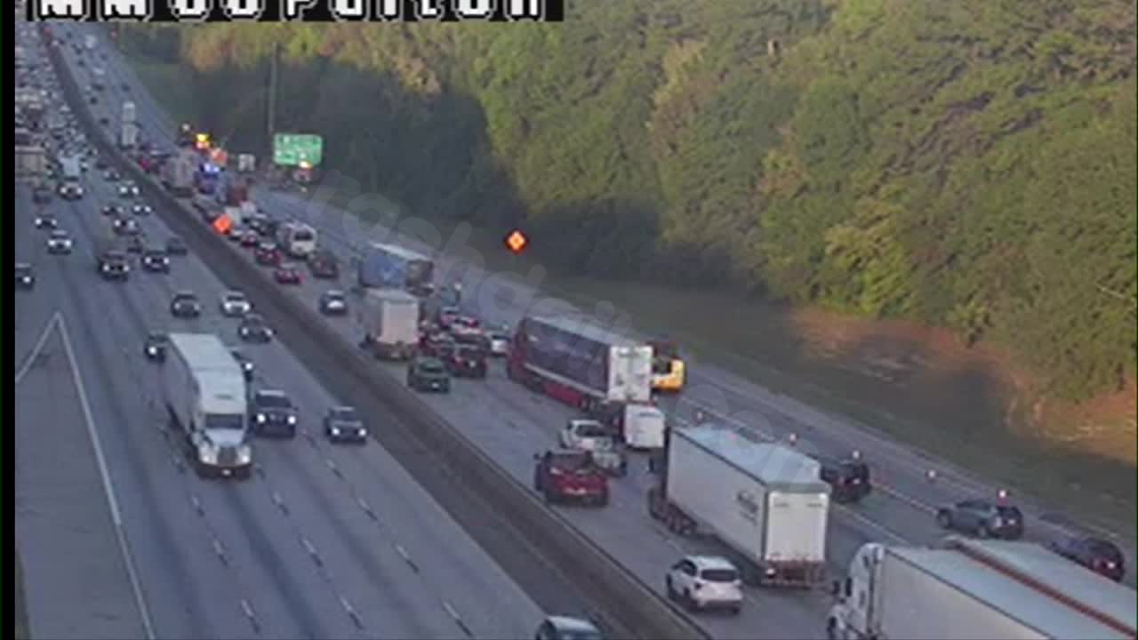 Fatal crash on I-85 in South Fulton involving 18-wheeler.