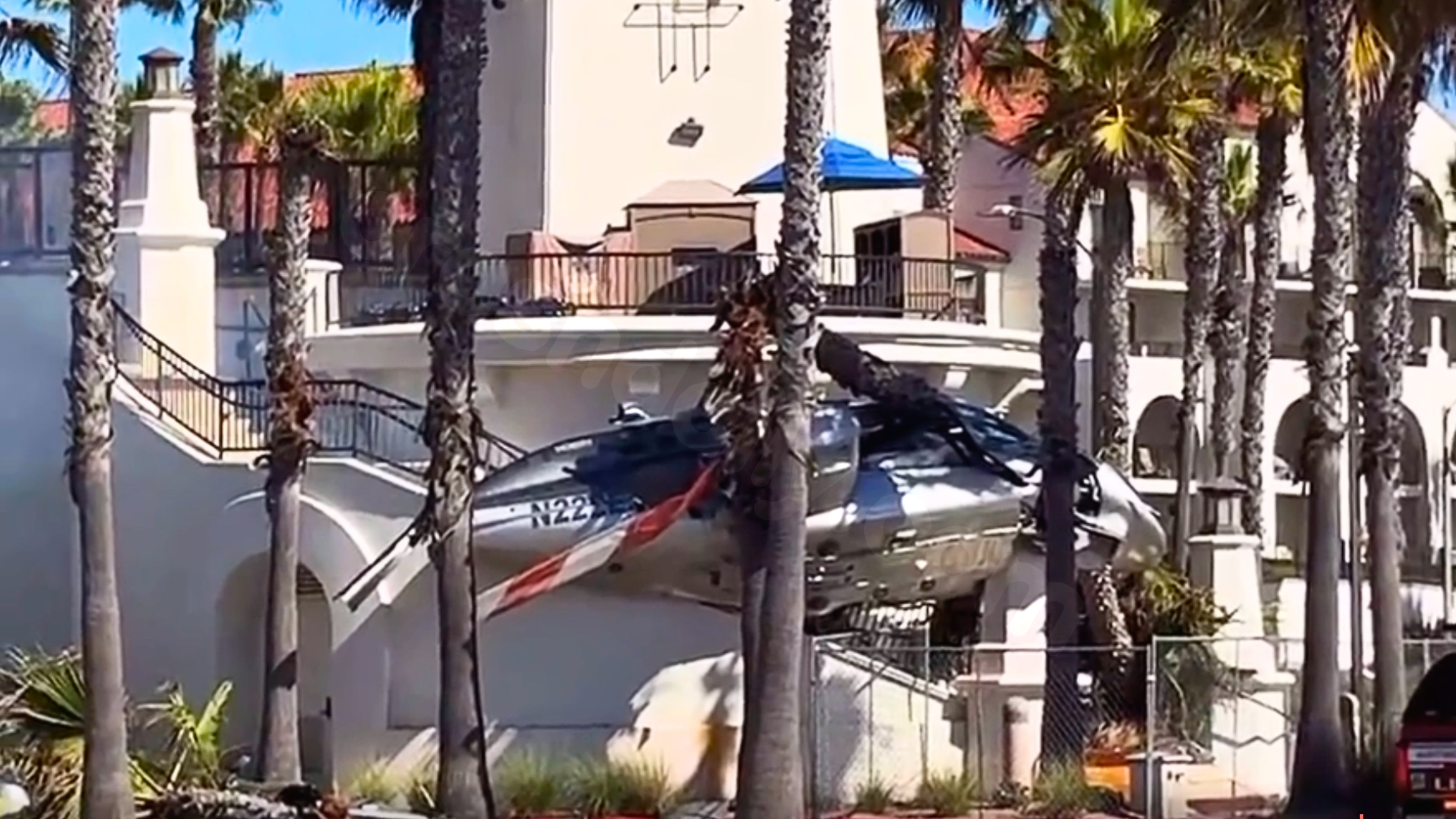 Three individuals in hospital following helicopter accident in Huntington Beach