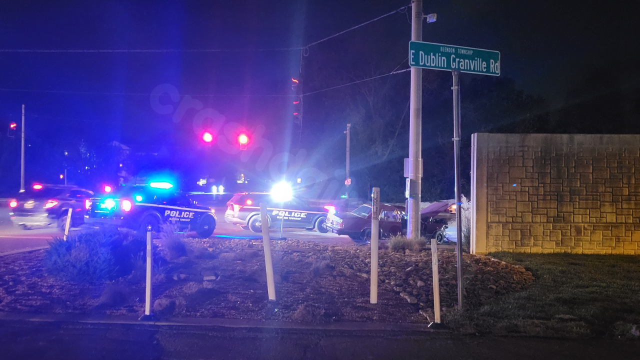 Two people injured in multiple-vehicle crash in Westerville