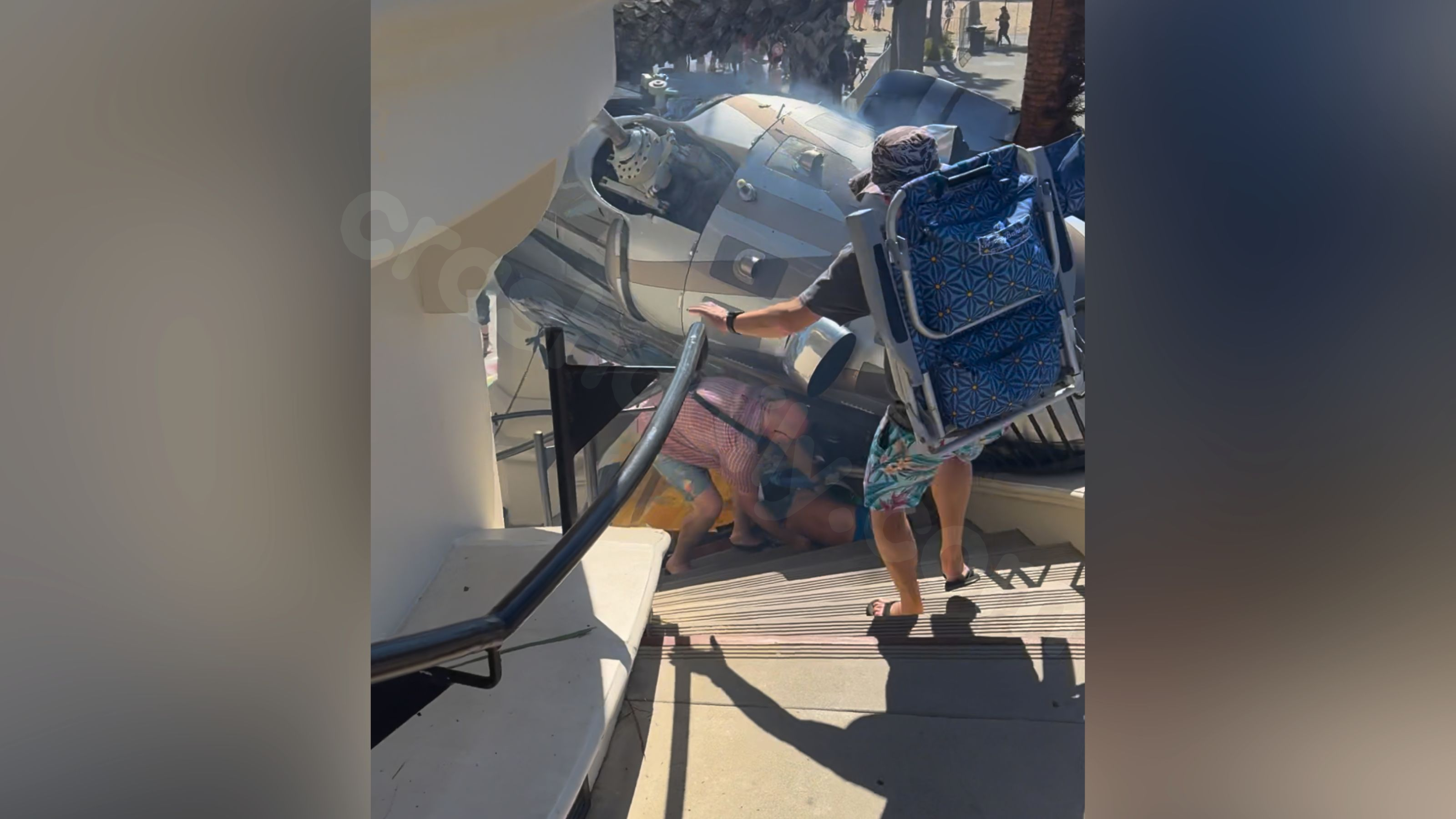 Bystanders quickly assist child pinned under Huntington Beach helicopter accident