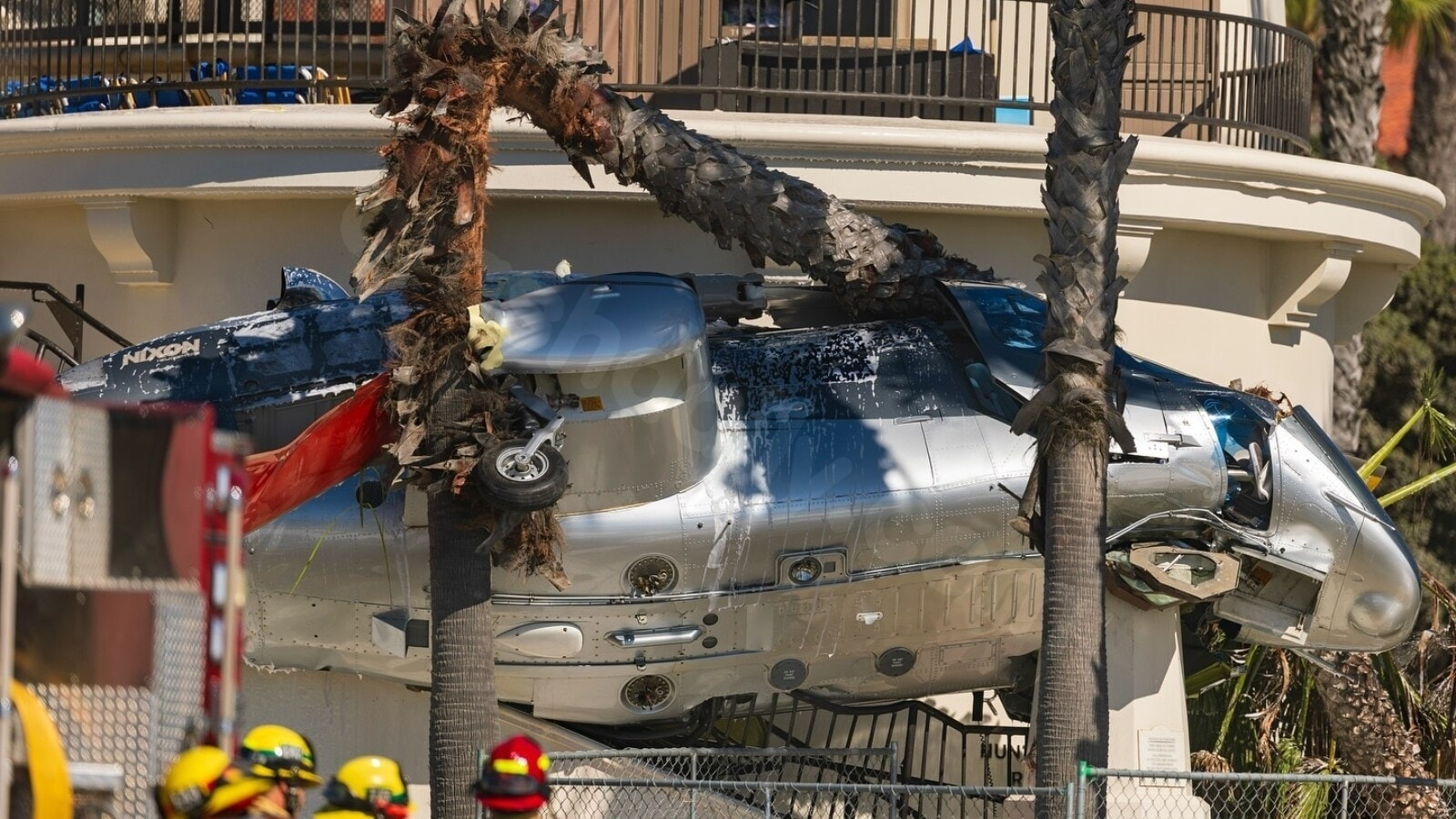Close call for man in Huntington Beach helicopter crash with chilling video surfacing