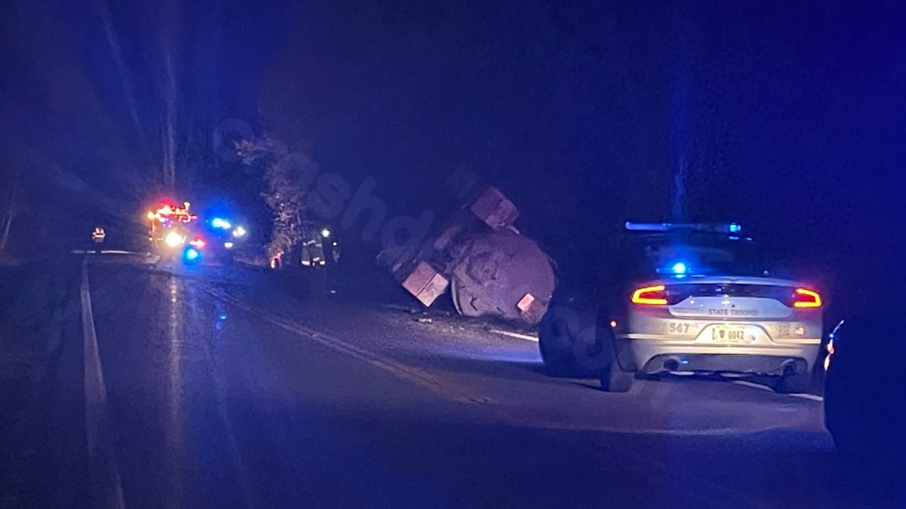 Fatal tanker rollover crash leaves one dead and others injured