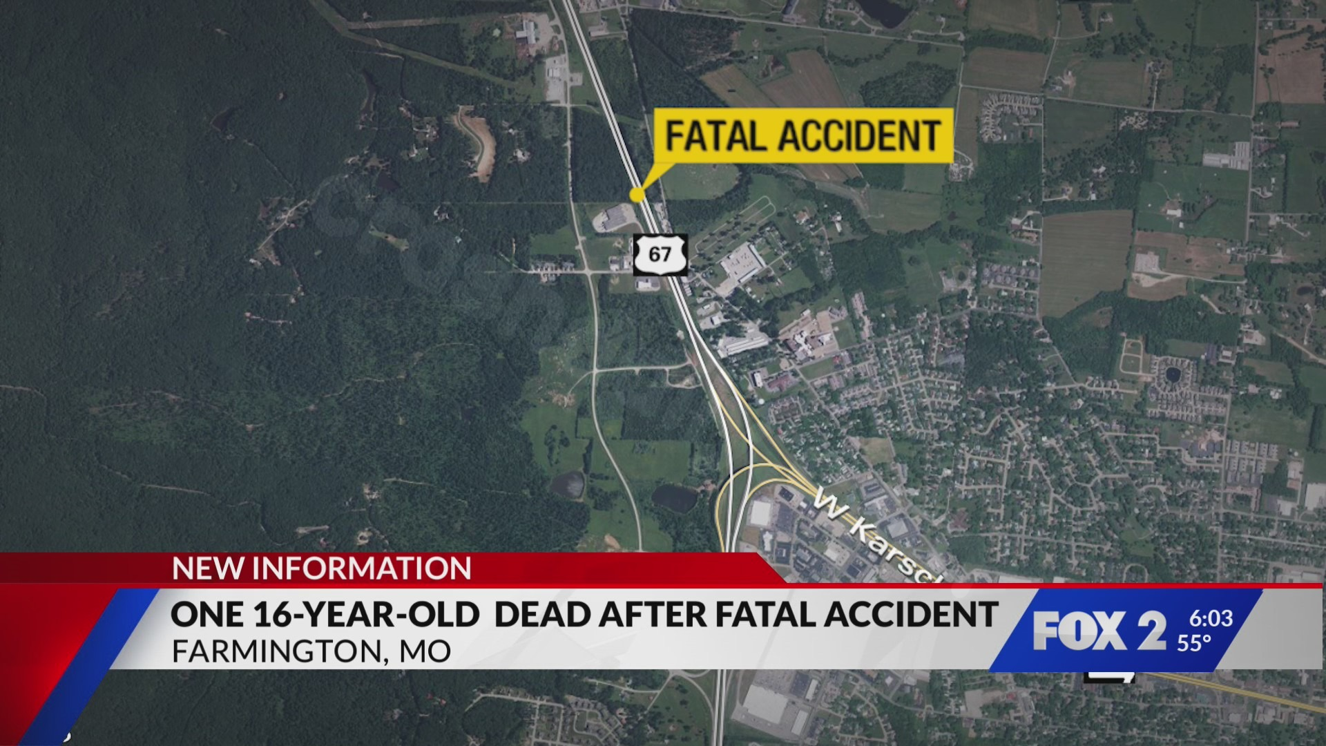 Teen dies in deadly car accident close to Farmington