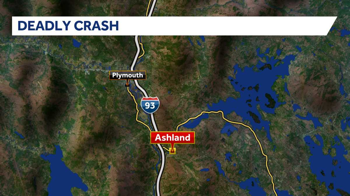 Driver killed in fiery crash on I-93 in Ashland, per state police