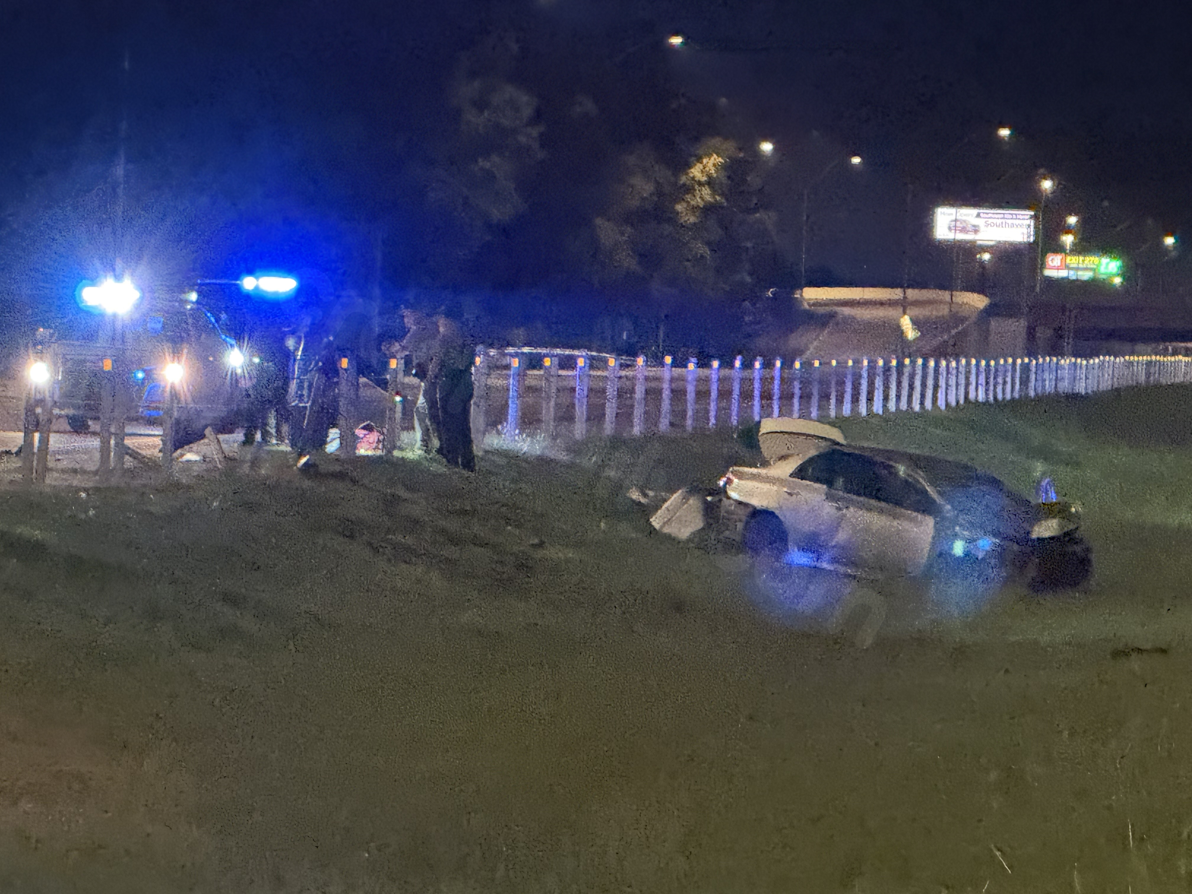 Photos of Car Accident on I-240 near Airways Boulevard