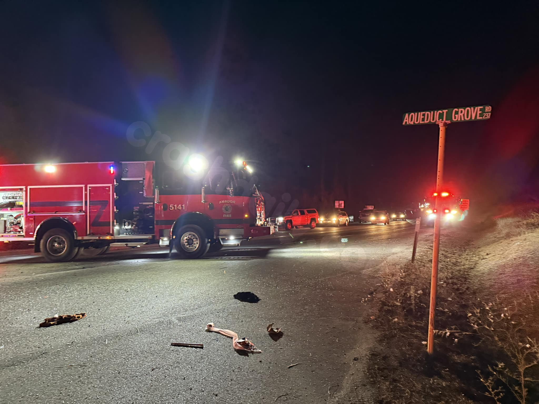 Deadly collision in Amador County closes Highway 88.
