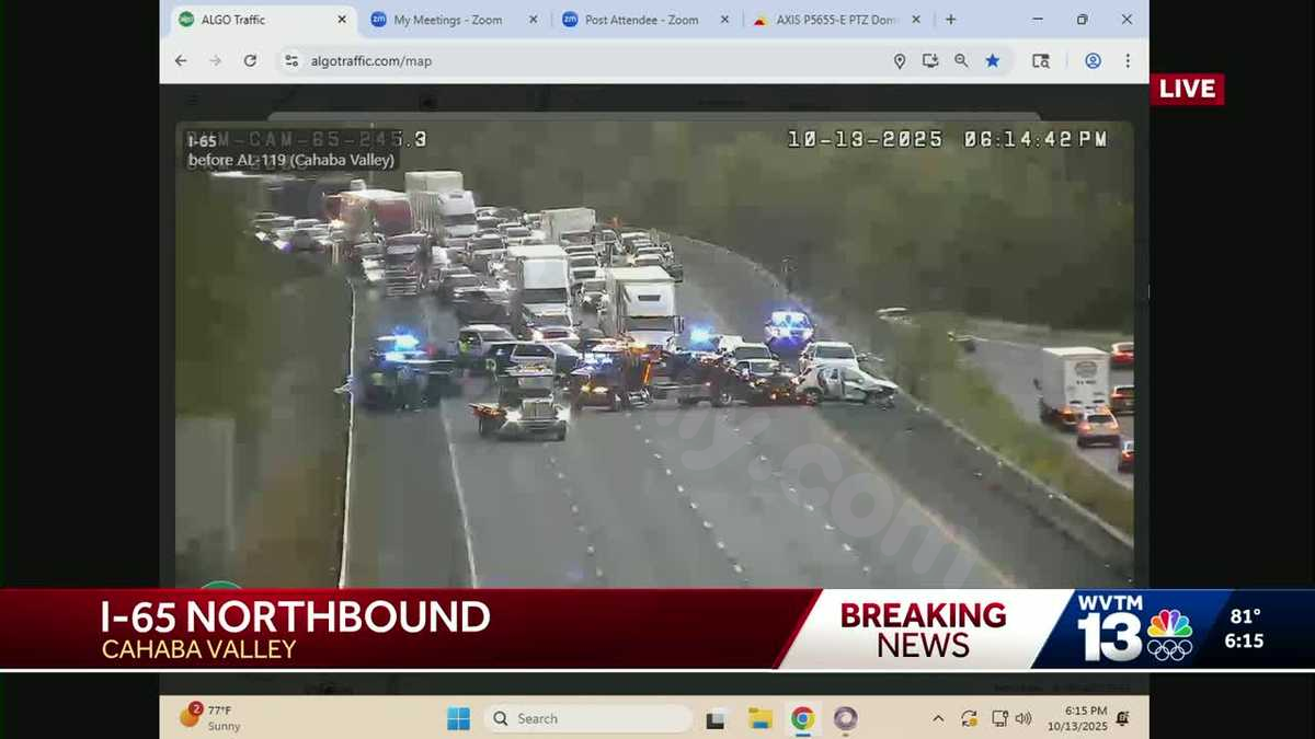 Partial reopening of lanes after Interstate 65 crash in Pelham